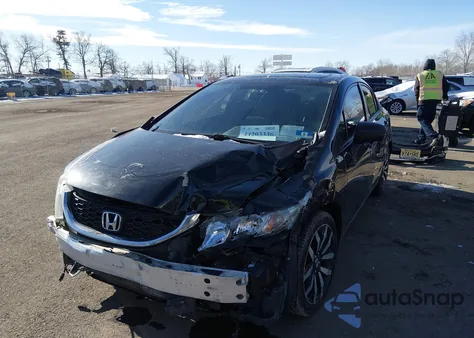 2015 Honda Civic Ex-L z USA, uszkodzony, nr VIN 2HGFB2F96FH556227